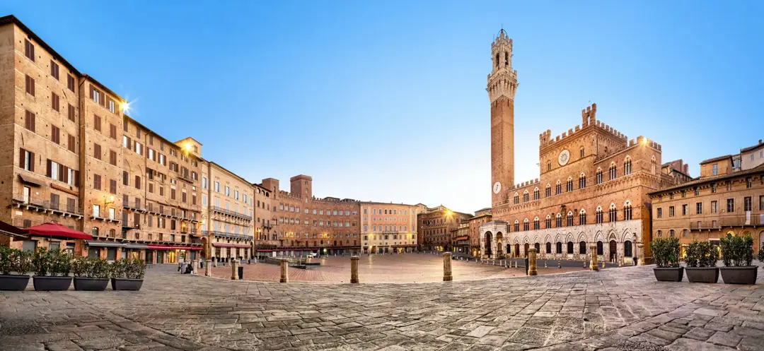 Siena city architecture